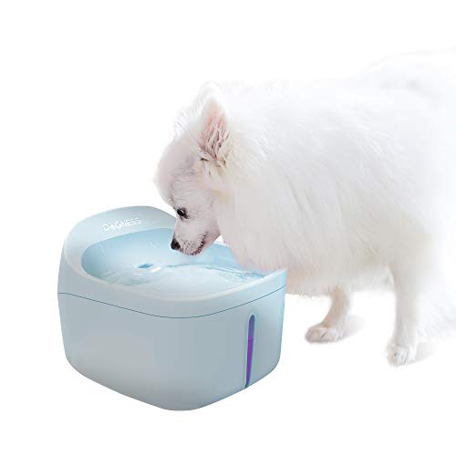 DOGNESS Pet Fountain Cat Water Dispenser Healthy and Hygienic Drinking Fountain 2L Automatic Electric Water Bowl for Dogs, Cats, Birds and Small Animals (Blue) - Thumbnail 5