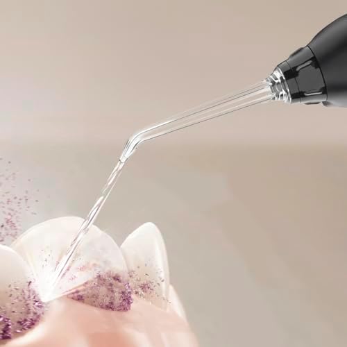 Munddusche ToothCare 6000 Jet Liberty, 180 ml, 1500 Impulse/Min, 5 Modi inkl. GumCare, 4 magnetische 360°-Düsen, IPX7 wasserdicht, 30 Tage Akku, Ladestation, Auto-Off nach 90 Sekunden