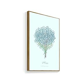 Framed Canvas Wall Art for Living Room, Bedroom Beautiful Bunch Flowers Canvas Prints for Home Decoration Ready to Hanging - 16x24 inches