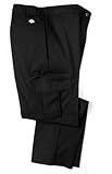 Dickies 2112372BK Men's Premium Industrial Cargo Pant, Black, Size 36X32