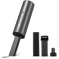 Brigii Mini Vacuum Cleaner,Small Hand Held Vacuum Cordless USB Rechargeable,Dust Buster and Blower 2 in 1, Easy to Clean Car, Desktop,Keyboard,Computer, Kitchen Drawers-Y120 Dark Gray