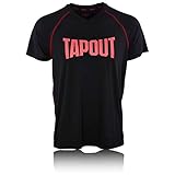 TapouT Mens Lounge Shirt Jersey - Super Soft V-Neck T Shirt Spandex/Polyester Blend Sleep Pajama Fight