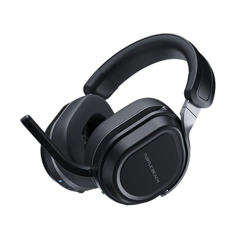 Turtle Beach Stealth 700 Gen 3 Auriculares inalámbricos multiplataforma amplificados para juegos para Xbox Series X|S, Xbox One, PC, PS5, dispositivos móviles - Controladores de 60 mm, micrófono con cancelación de ruido AI, Bluetooth, batería de 80 horas - Negro