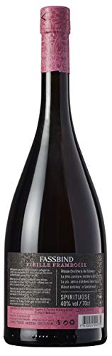 Fassbind Vieille Framboise (1 x 0.7 l) - Edler Schweizer Geist aus vollreifen Himbeeren mit 40% vol. Alkohol | 700 ml… – Bild 3