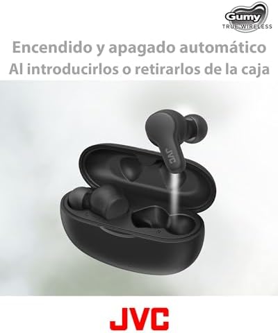 Auriculares Inalámbricos Bluetooth Deportivos | Control Táctil | 3 Modos de Sonido | 24h de Batería | Bluetooth 5.3 | Almohadillas 4 Tallas XL a S | Resistente a Salpicaduras | Negro - HA-Z77T
