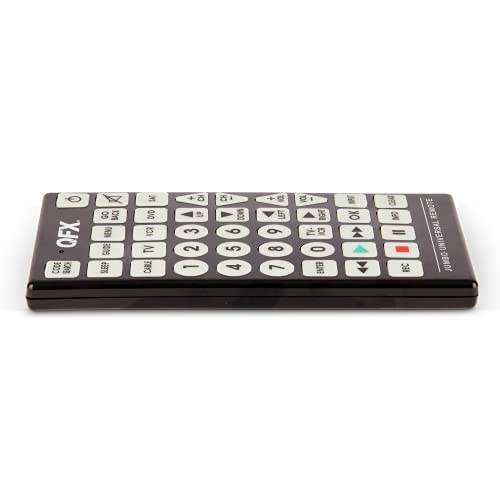 QFX REM115 Jumbo 8Device Universal Remote for RCA, Sony, Philips