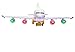 Toytykes Airplane Airbus Toy for Boys and Girls, Realistic Toy Plane, Colourful Toy Airplanes, Airbus A380 Model Kids Airplane, Modern Airplane for Kids, Best Toddler Airplane for Children Aged 3+