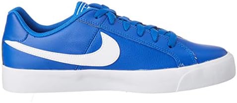 nike court royale white blue