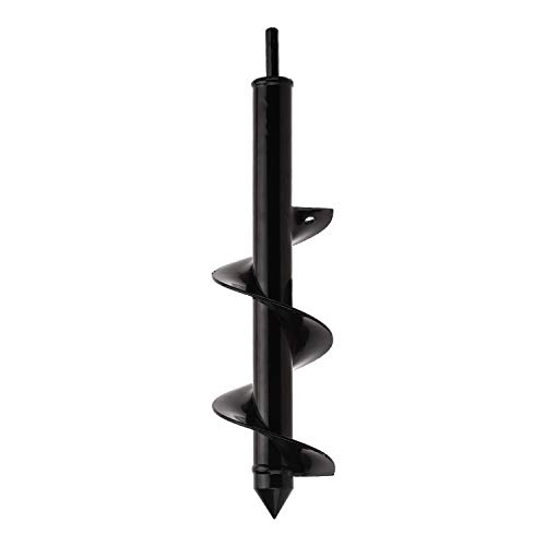 FUNTECK Bulb Planter Auger Drill Bit for Planting Bulbs and Seedlings, Fits 3/8 inch or Larger Drill (3" x 12")