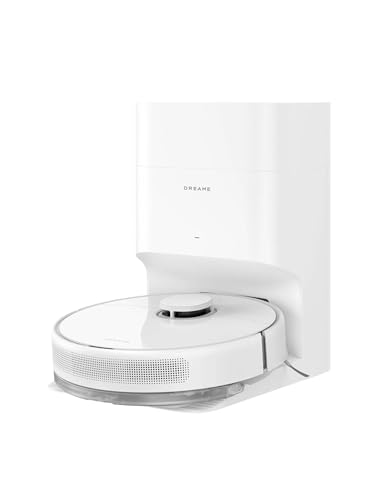 DREAME D10 Plus Gen 2 Robot aspirador trapeador, vaciado automático de polvo (hasta 90 días), evita obstáculos, navegación LiDAR, 6000Pa de succión para alfombras y pelo de mascotas, 285min de batería