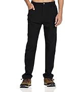NORTHYARD Men's Outdoor Hiking Pants Quick Dry Cargo Pants Stretch Water Resistant Pants with Zip...