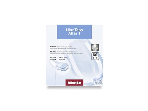 Miele GS CL 0606 T Dishwashing Tabs UltraTabs, 60 Tablets