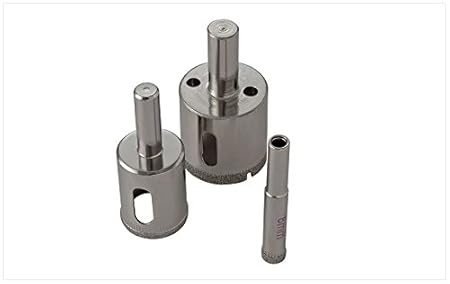Generic 10pcs diameter 6mm : Diamond glass Drill Bit Drilling ceramic tile Jade beads marble hole saw diameter 3-32mm