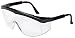 MCR Crews SS110 Stratos Safety Glasses Black Frame Clear Lens 1 Pair