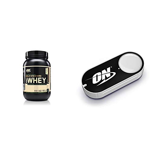 Optimum Nutrition Gold Standard 100% Whey Protein Powder, Naturally Flavored Chocolate, 1.9 Pound + Optimum Nutrition