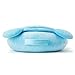 BT21 Official Merchandise by Line Friends - KOYA Character Hooded Travel Neck Pillow, Sky Blue