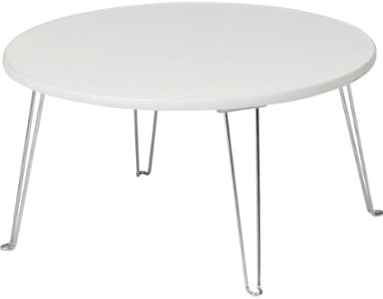 Amazon カラーテーブル 丸60 ホワイト ニトリ イケアに匹敵の品揃え Talking Tables 座卓 ちゃぶ台 通販