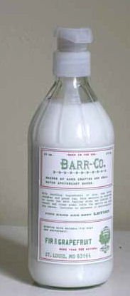 Barr-co. Fir Grapefruit Lotion