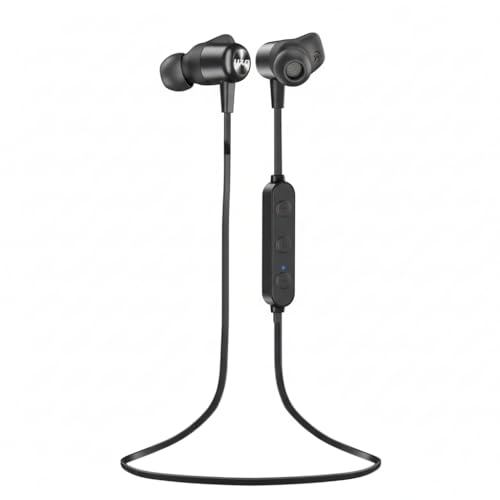 UXD Bluetooth Headphones, Wireless Bluetooth Headphones, Headphones with CVC 8.0 Built-in Microphone, 20 Hours Usage Time, IPX7 Waterproof, Sports Headphones, Running Headphones
