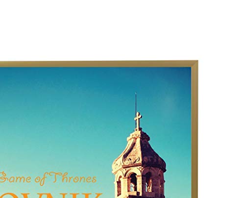 Golden State Art, Metal Wall Photo Frame Collection, Aluminum Photo Frame with Real Glass (Gold, 18x - //medicalbooks.filipinodoctors.org