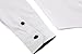Coofandy Men's Fashion Slim Fit Dress Shirt Casual Shirt, 01-white, Small
