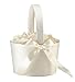 Lillian Rose FB100 C, Cream Elegant Simple Large Flower Girl Basket