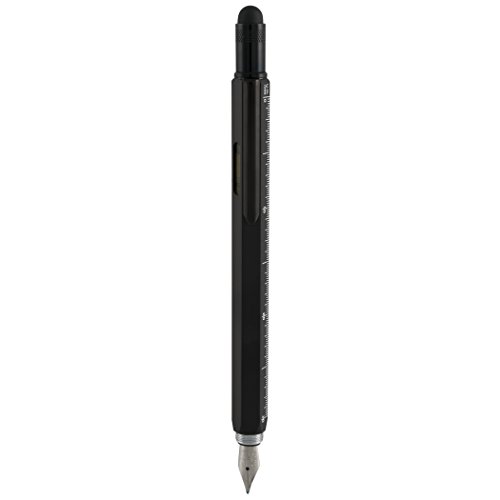 Monteverde USA One Touch Tool Pen, Fountain Pen, Black (MV35232)