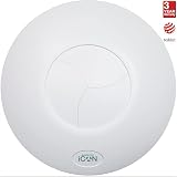 Airflow iCON 30 Extractor Fan 33l/s 100mm Duct Silent Iris Shutter 10.7W view 2