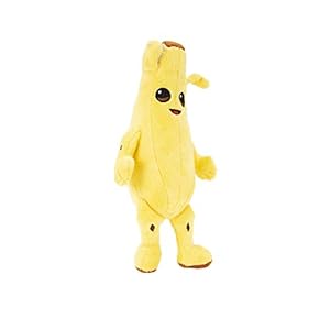Fortnite-FNT0350-8-Peely-Plush Fortnite FNT0350 8" Peely Plush
