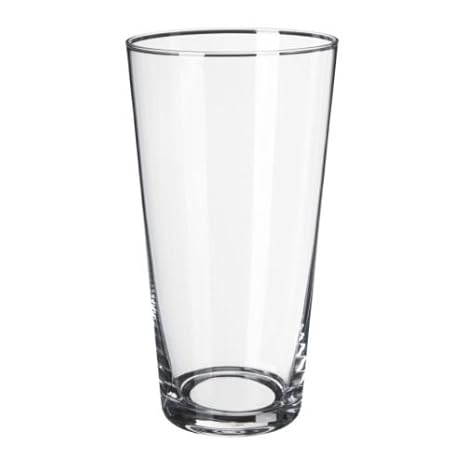 Ikea Bladet Vase Clear Glass 22 Cm Amazon Co Uk Kitchen Home