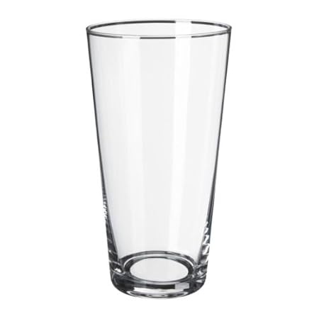 Ikea Bladet Vase Clear Glass 22 Cm Amazon Co Uk Kitchen Home