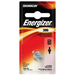 Energizer R Silver Dioxide Electronic Battery #386 1.5-Volt-2Pack