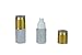 4 Piece 1oz,HILLO Gold Glass Spray Bottles with Fine Mist Sprayer For Travel and Any Purpose ,Perfect for essential oils, perfume oils, rubbing alcohol, or other liquids.