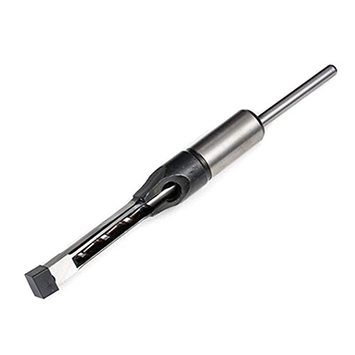 image for UTL 6pcs HSS Woodworking Square Hole Drill Bit Mortising Chisel Set Mo