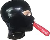 MMWMJWMB Sexy Latex Hood with Inner Red Mouth
