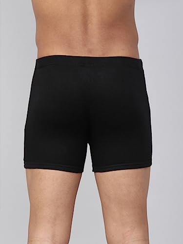 Levi's Men's Cotton BOXER BRIEF (Pack of 2) (PR8240BB_Black, Black_X-Large_Black,Black_XL) 3