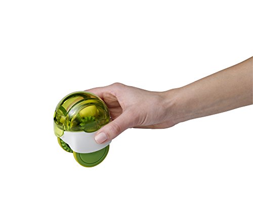 Chef'n 102-752-011 GarlicZoom Garlic Chopper, Small Peeler (Large), Arugula - Thumbnail 2