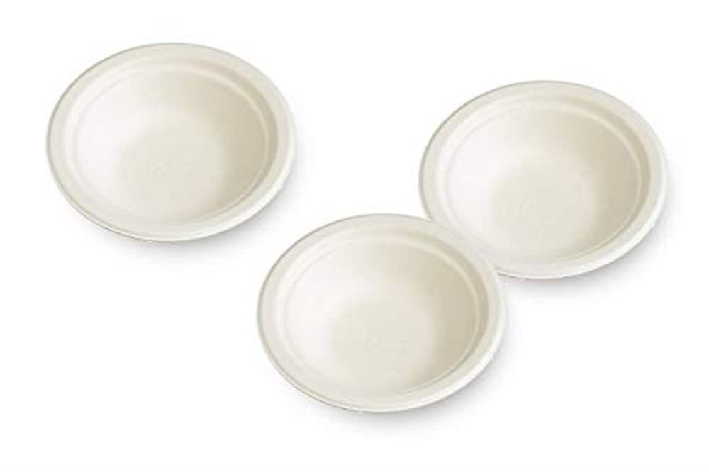 Huhtamaki CM150 Disposable Round Bowl, 8 oz., White (Pack of 100)