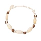 Simsly Boho Anklet Bracelet with Shell Beach Beaded Ankle Chain for Women and Girls JL-0114 1PC
