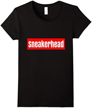 Womens Sneakerhead T-Shirt Small Black
