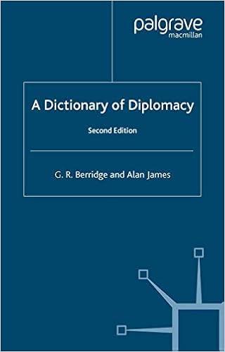 Amazon Com A Dictionary Of Diplomacy 9781403915368 Berridge G James A Books