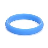 Chewbeads Juniorbeads Skinny Charles Jr. Bangle Bracelet Glow in the Dark - Blue Raspberry