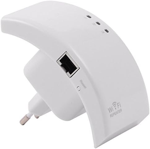 BAY 300Mbs Wireless Wifi Repeater And Ap Mode With Inbuilt Antenna Curve White Color Range Extender