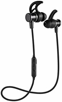 Bluetooth wireless stereo headphone, with magnet anti-slip and noise-canceling headphones, sports anti-sweat headphones, six-hour battery earphones