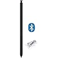 F-TECH S22 Ultra S Pen (WithBluetooth) Replacement for Samsung Galaxy S22 Ultra 5G All Versions Touch Stylus Pen with 5*Tips/Nibs (Burgundy)