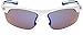 Crossfire Safety Glasses AR3 Blue Mirror Lens White Ultralight Half Frame 16278