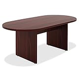 Lorell Chateau Conference Table, Mahogany Laminate