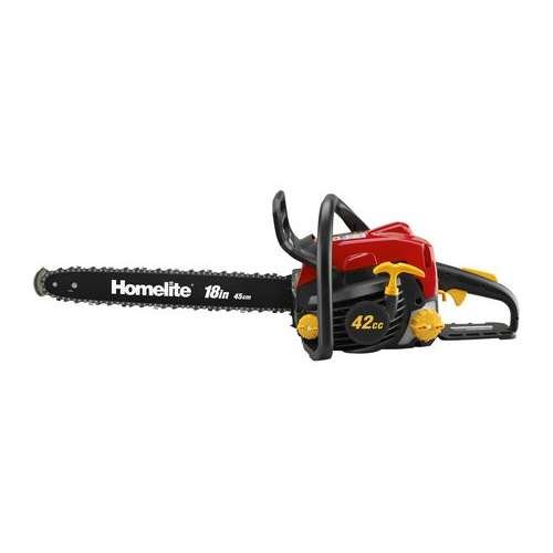 Homelite Refurbished UT10588 18" Bar Gas 42cc 2 Hp 2 Cycle Chain Saw