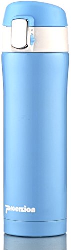 Insulated Stainless Steel Vacuum Flask Travel Mug, Leak Proo