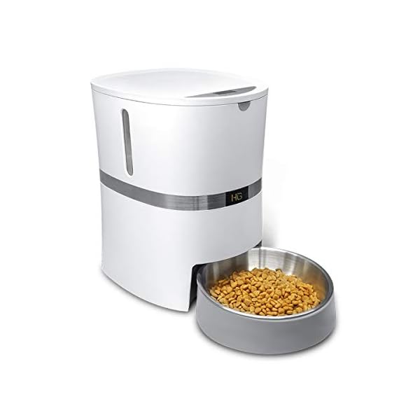 HoneyGuaridan Automatic Pet Feeder, Dogs, Cats, Rabbit & Small Animals